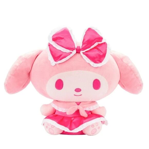 My Melody 12 inch Pink Monochrome Plush - Hello Kitty and Friends NEW - Picture 2 of 5